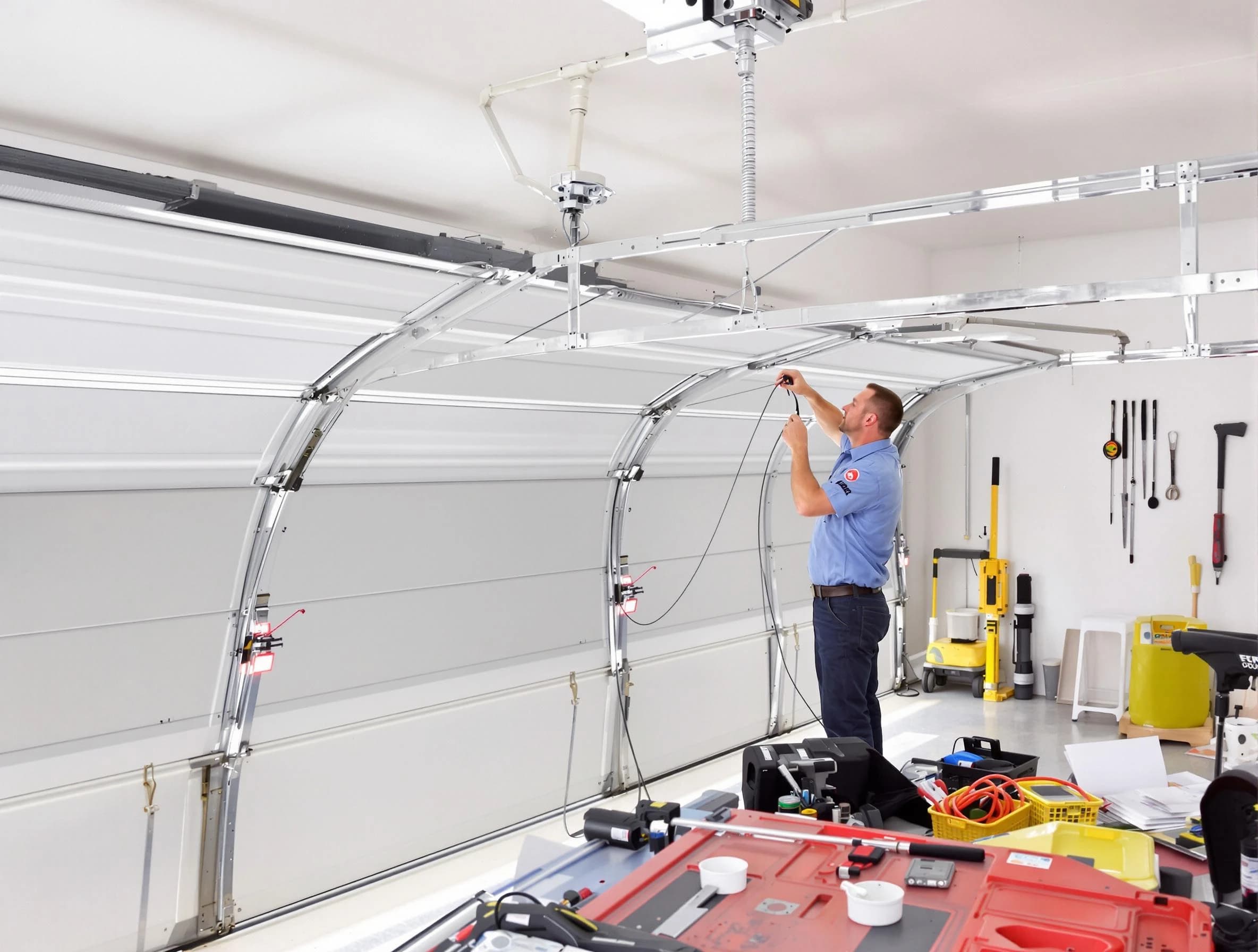 Garage door cable repair service by Irondale Garage Door Repair in Irondale