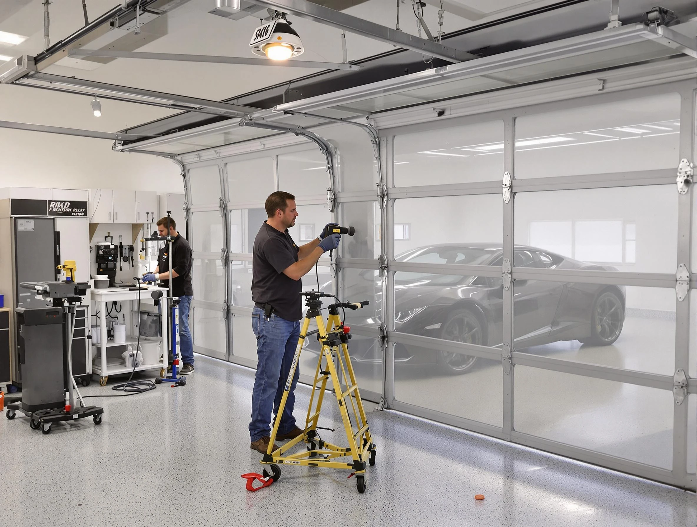 Garage Door Dents Repair in Irondale